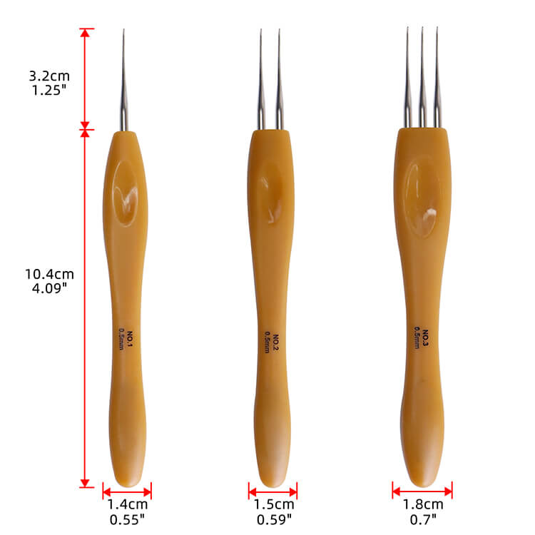 Hoho Dreadlocks Crochet Needles & Interlocking Hooks Set