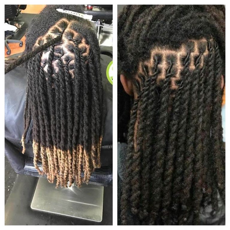 two strand twist locs