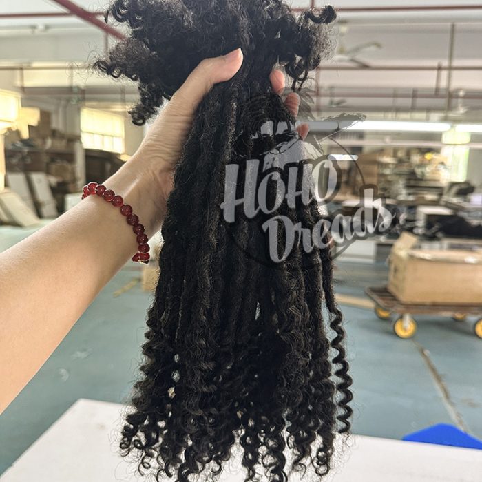 HOHODREADS Belle Curly Locs Human Hair