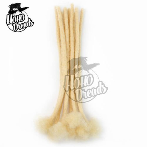 blonde human hair dreadlock extensions – hohodreads