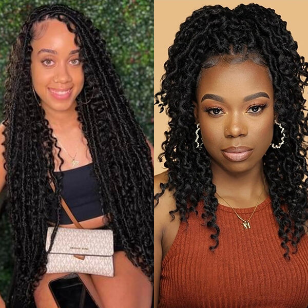 Exploring Different Styles of Goddess Locs
