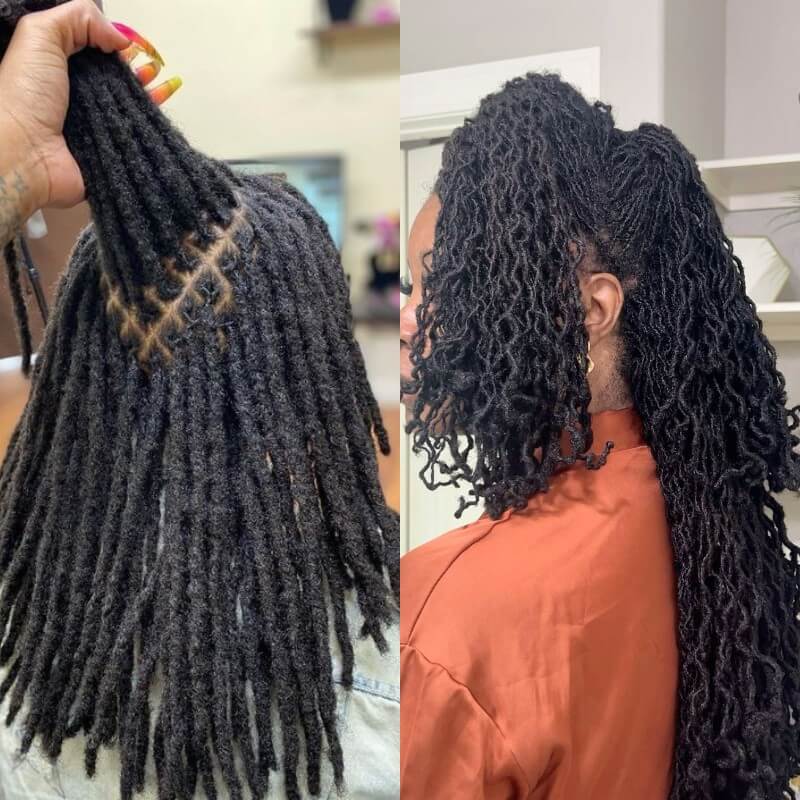 how to make loc extensions look natural