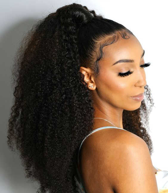 Kinky Curly Ponytail
