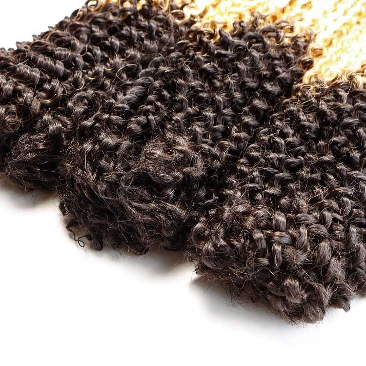 Wholesale Splicing color Feathering Crochet Hair Extensions