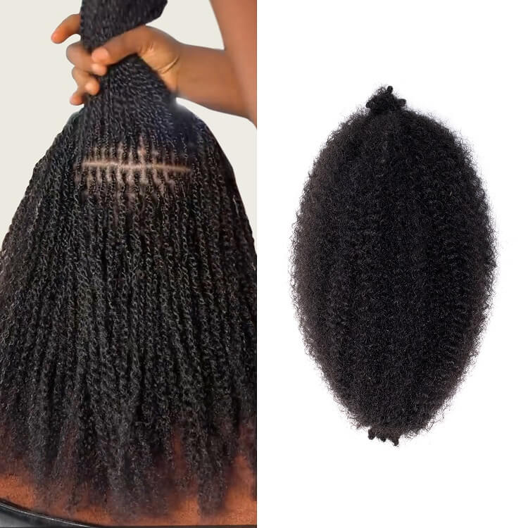 Afro Kinky Bulk Hair