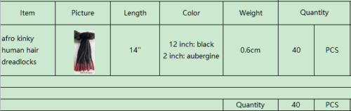 Temporary link（afro kinky hair dreadlocks）