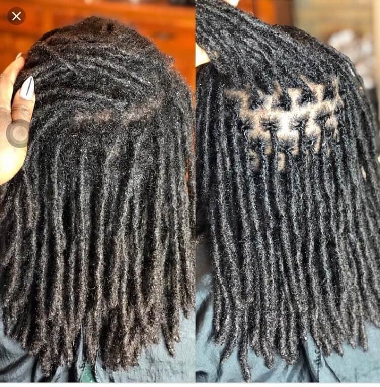 Interlocking locs