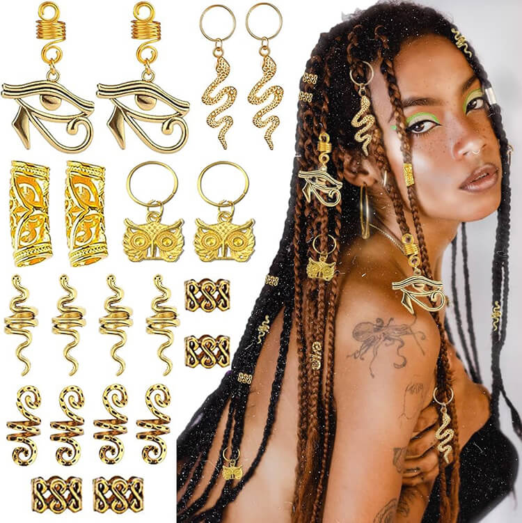 Popular Dreadlock Head Accessories Types