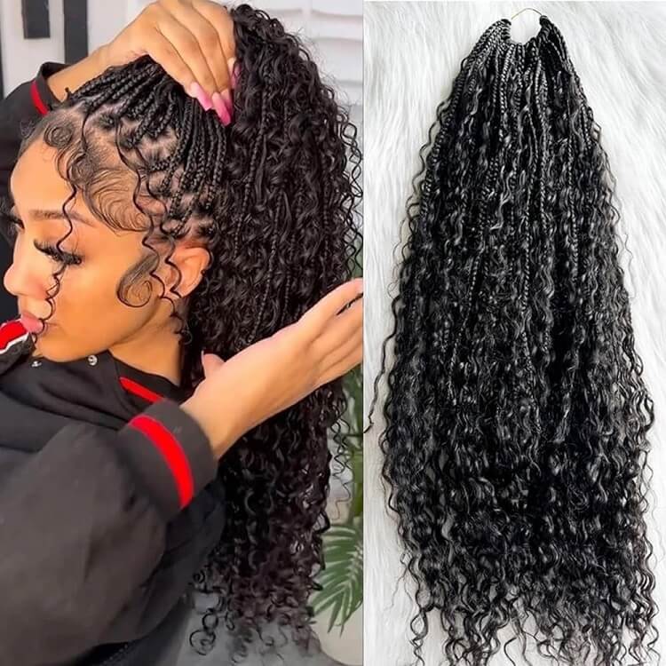 human crochet hair braids protective hairstyle