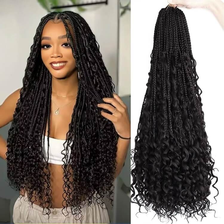 synthetic crochet braids protective hairstyle