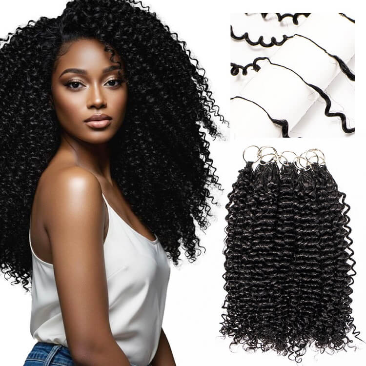 hohodreads Feather Crochet Hair Extensions