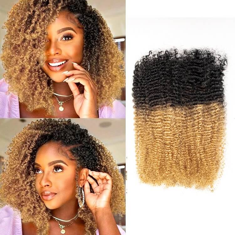 Ombre Kinky Hair for Braiding or Dreadlocks Which Style Looks Better