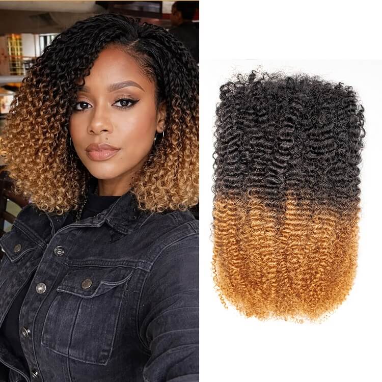 Ombre Kinky Hair for Braiding