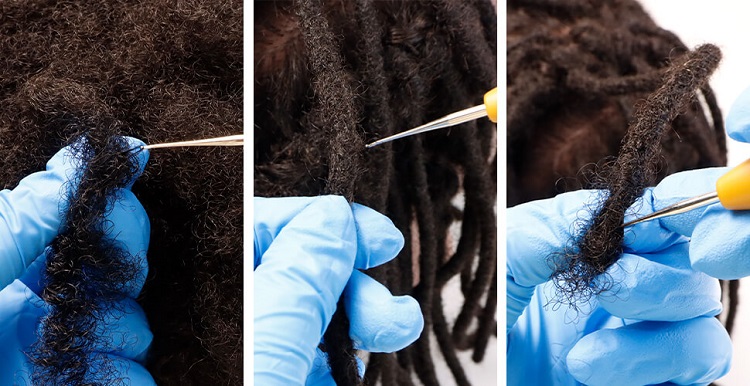 Hoho Dreadlocks Crochet Needles & Interlocking Hooks Set