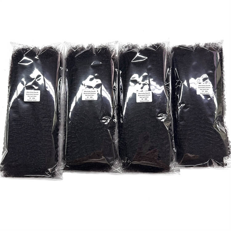 custom afro kinky hair