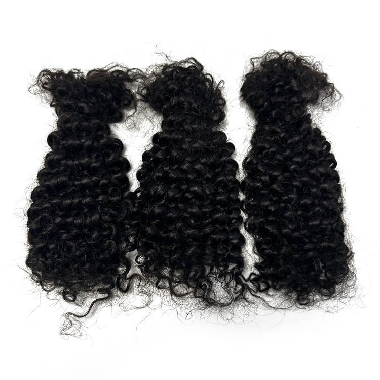 hohodreads Curly hair bulk