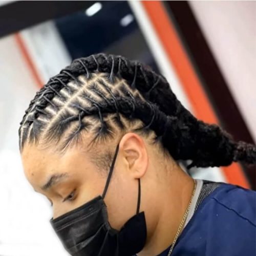 hairstyles for long dreads